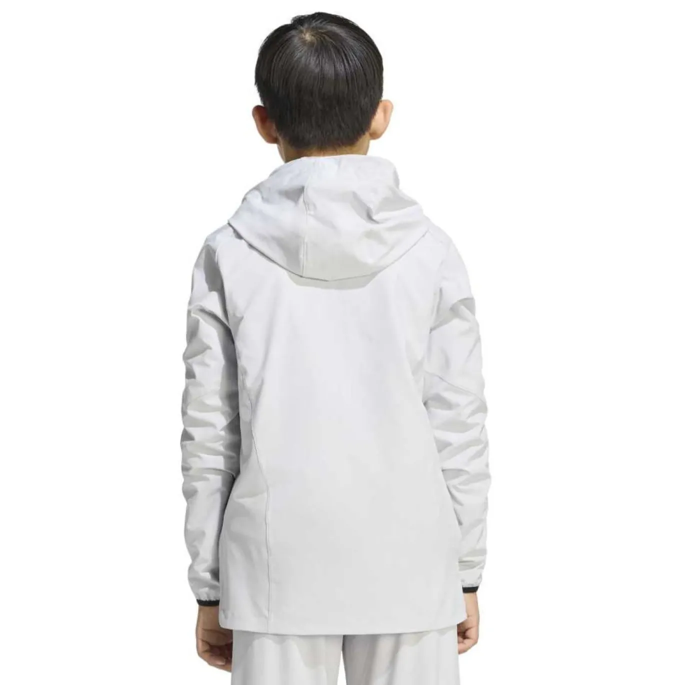 adidas Tiro Travel Windbreaker Kids Grijs Zwart