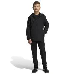 adidas Tiro Travel Windbreaker Kids Zwart