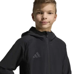 adidas Tiro Travel Windbreaker Kids Zwart