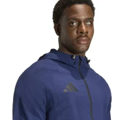 adidas Tiro Travel Windbreaker Donkerblauw Zwart