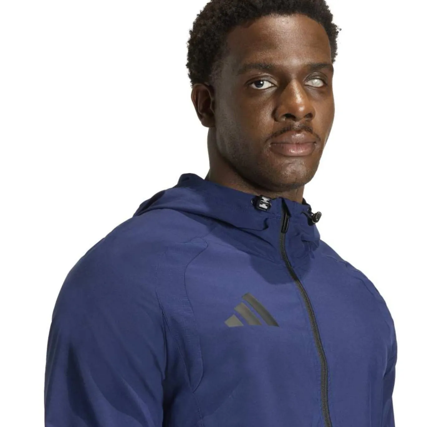 adidas Tiro Travel Windbreaker Donkerblauw Zwart