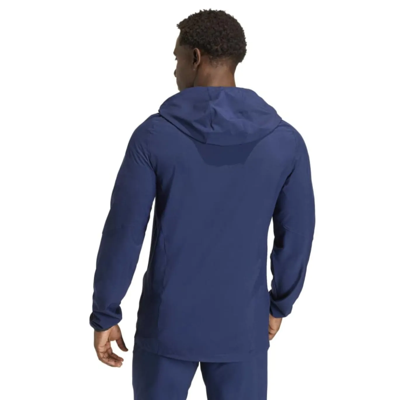 adidas Tiro Travel Windbreaker Donkerblauw Zwart