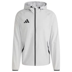 adidas Tiro Travel Windbreaker Grijs Zwart