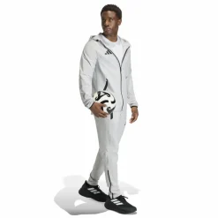 adidas Tiro Travel Windbreaker Trainingspak Grijs Zwart