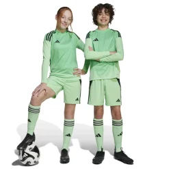 adidas Tiro 24 Voetbalbroekje Kids Groen Zwart