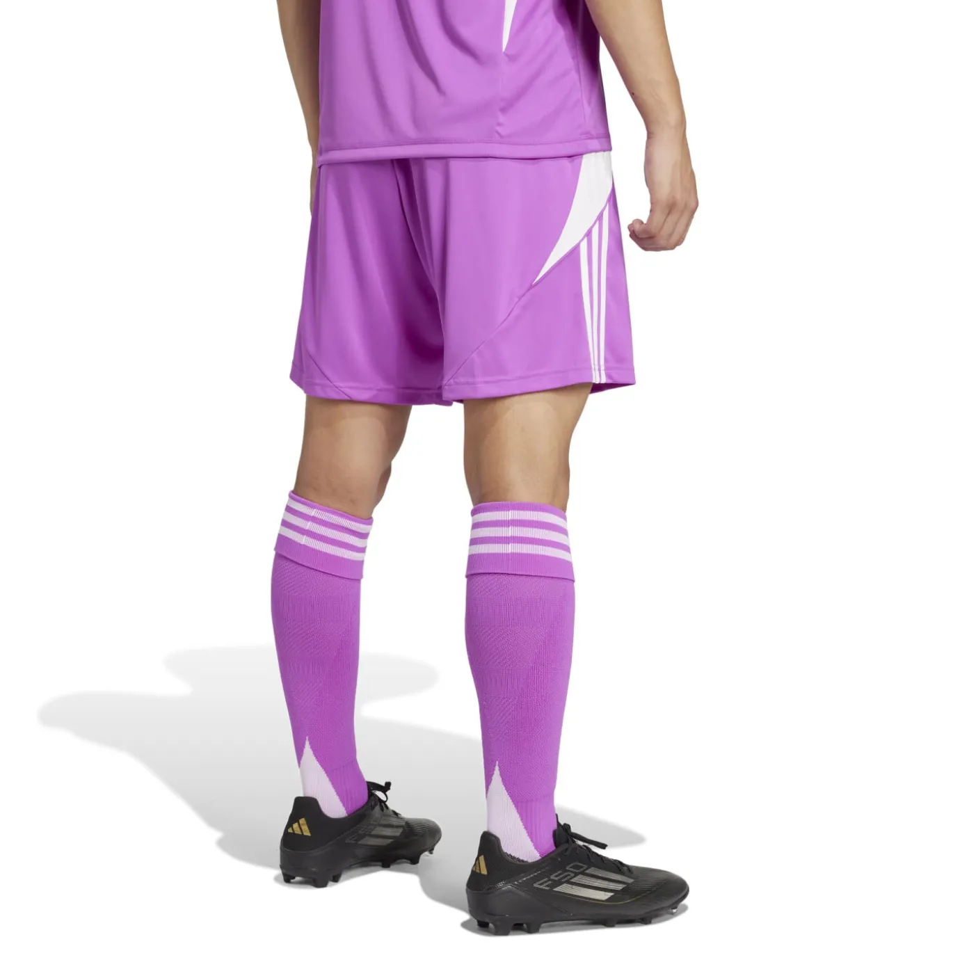 adidas Tiro 24 Voetbalbroekje Lichtpaars Wit