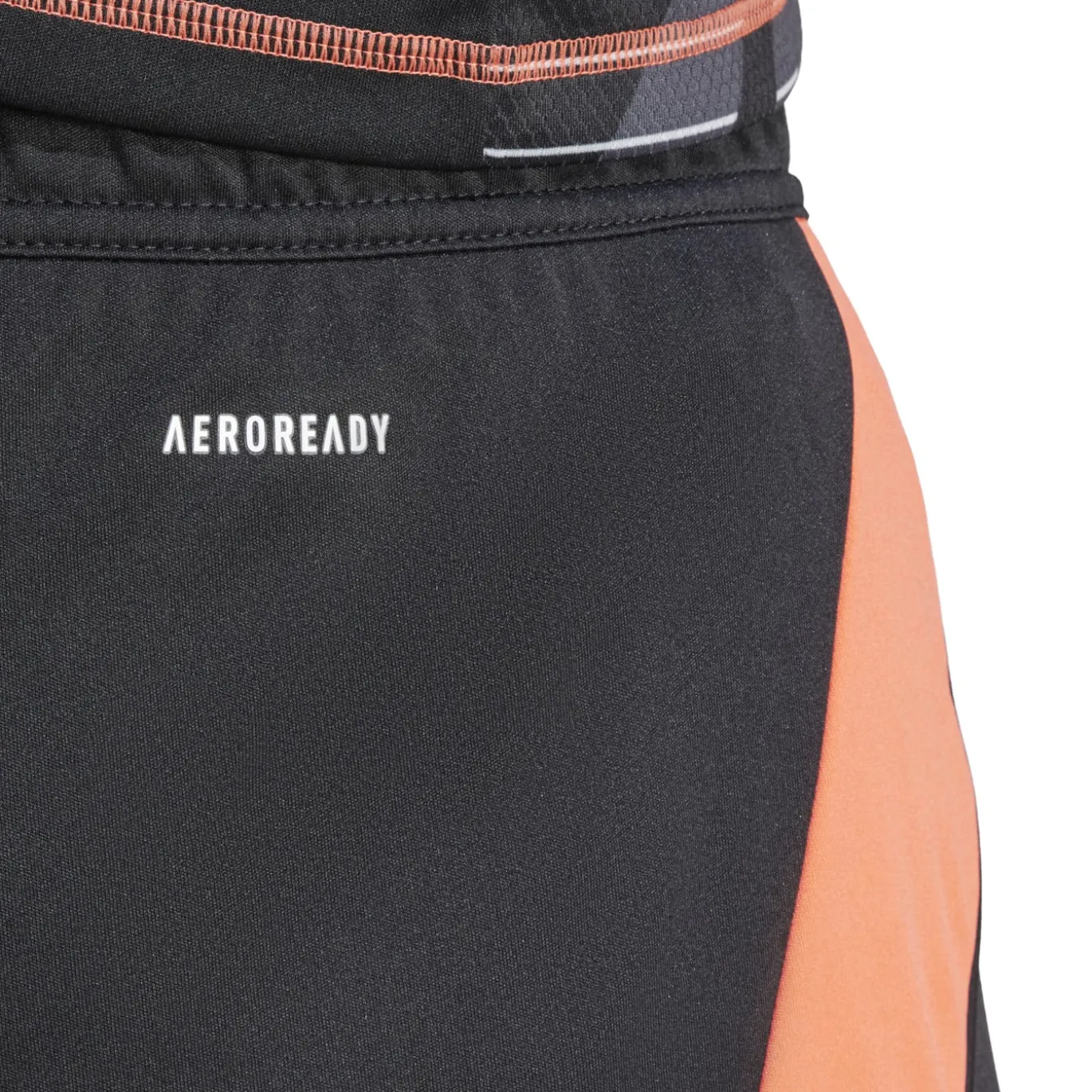 adidas Tiro 24 Voetbalbroekje Zwart Lichtgroen Oranje