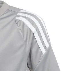 adidas Tiro 24 Voetbalshirt Kids Lichtgrijs Wit