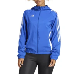 adidas Tiro 24 Windbreaker Dames Blauw Wit