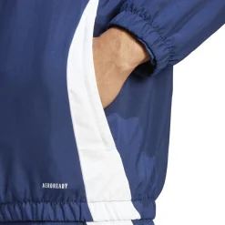 adidas Tiro 24 Windbreaker Donkerblauw Wit