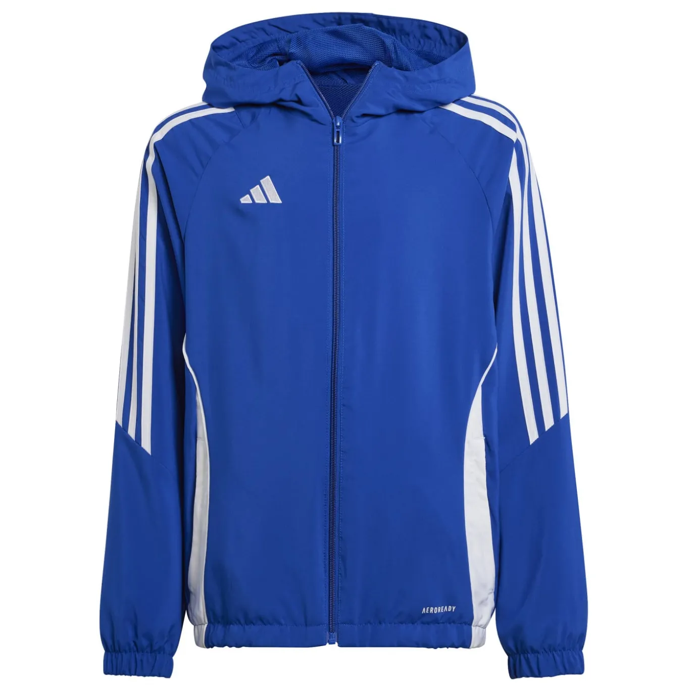 adidas Tiro 24 Windbreaker Kids Blauw Wit