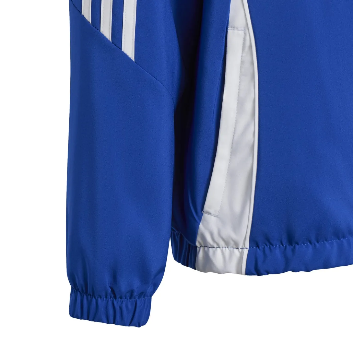 adidas Tiro 24 Windbreaker Kids Blauw Wit