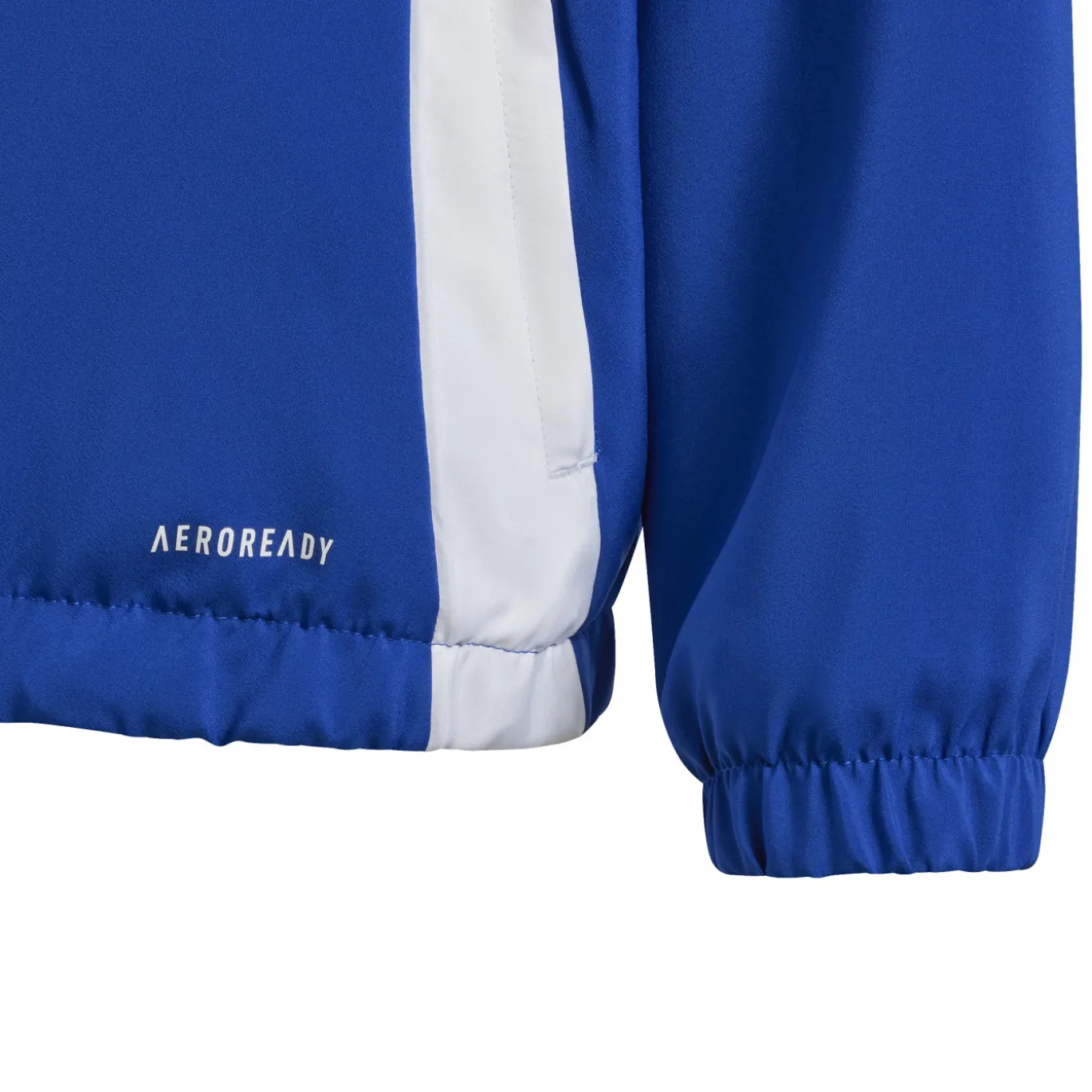 adidas Tiro 24 Windbreaker Kids Blauw Wit