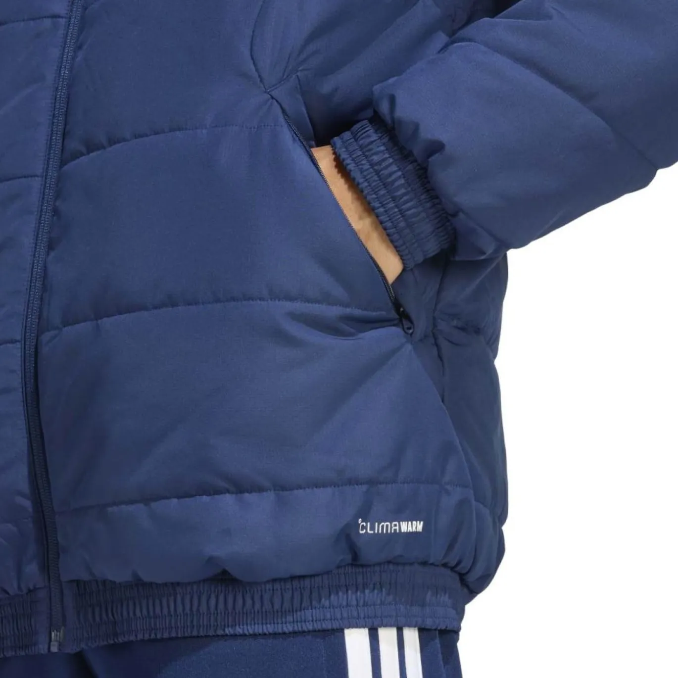 adidas Tiro 26 Winterjas Donkerblauw Wit