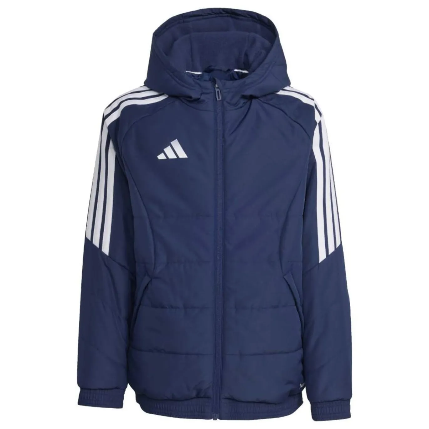 adidas Tiro 26 Winterjas Kids Donkerblauw Wit