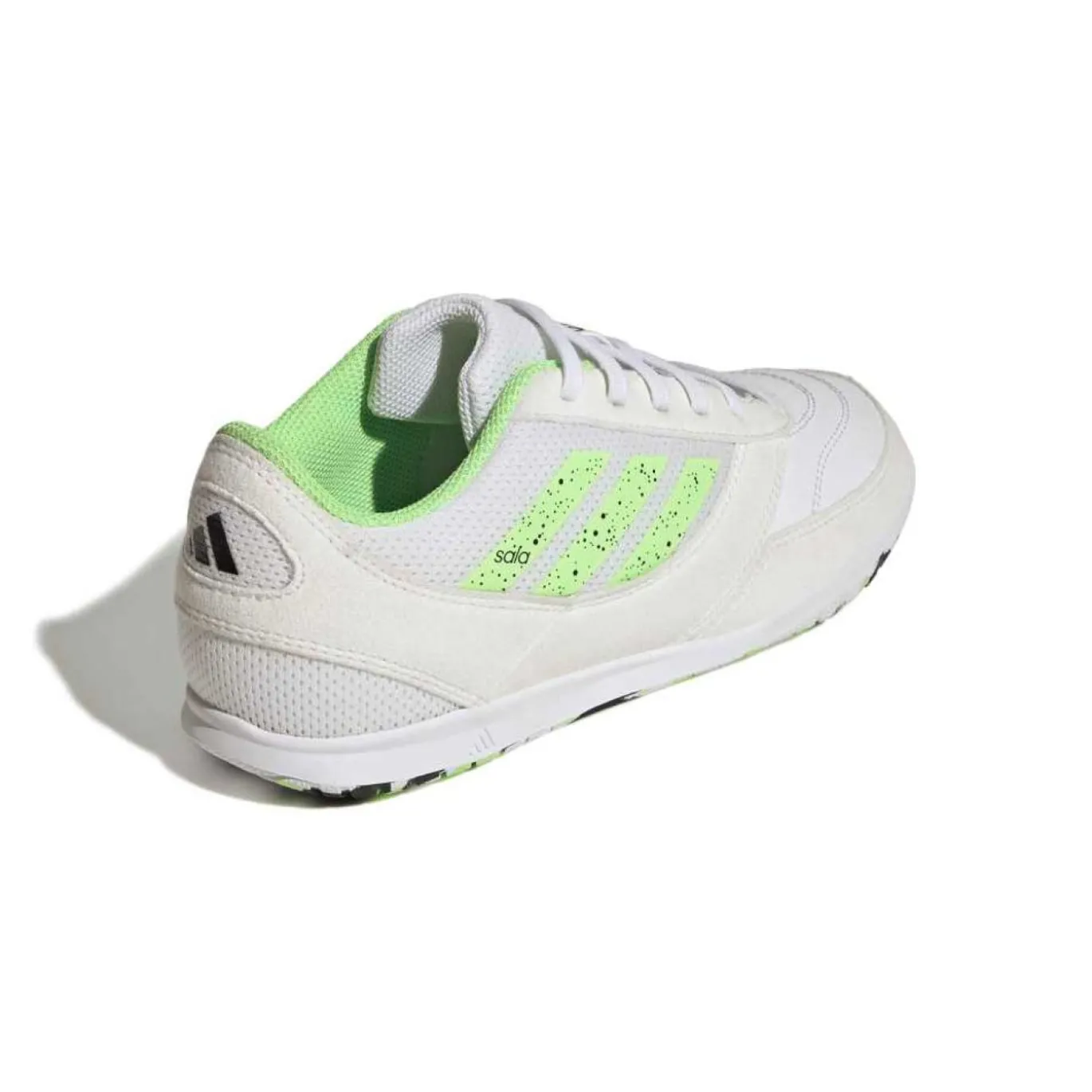 adidas Top Sala Competition II Zaalvoetbalschoenen (IN) Kids Wit Lichtgroen Zwart