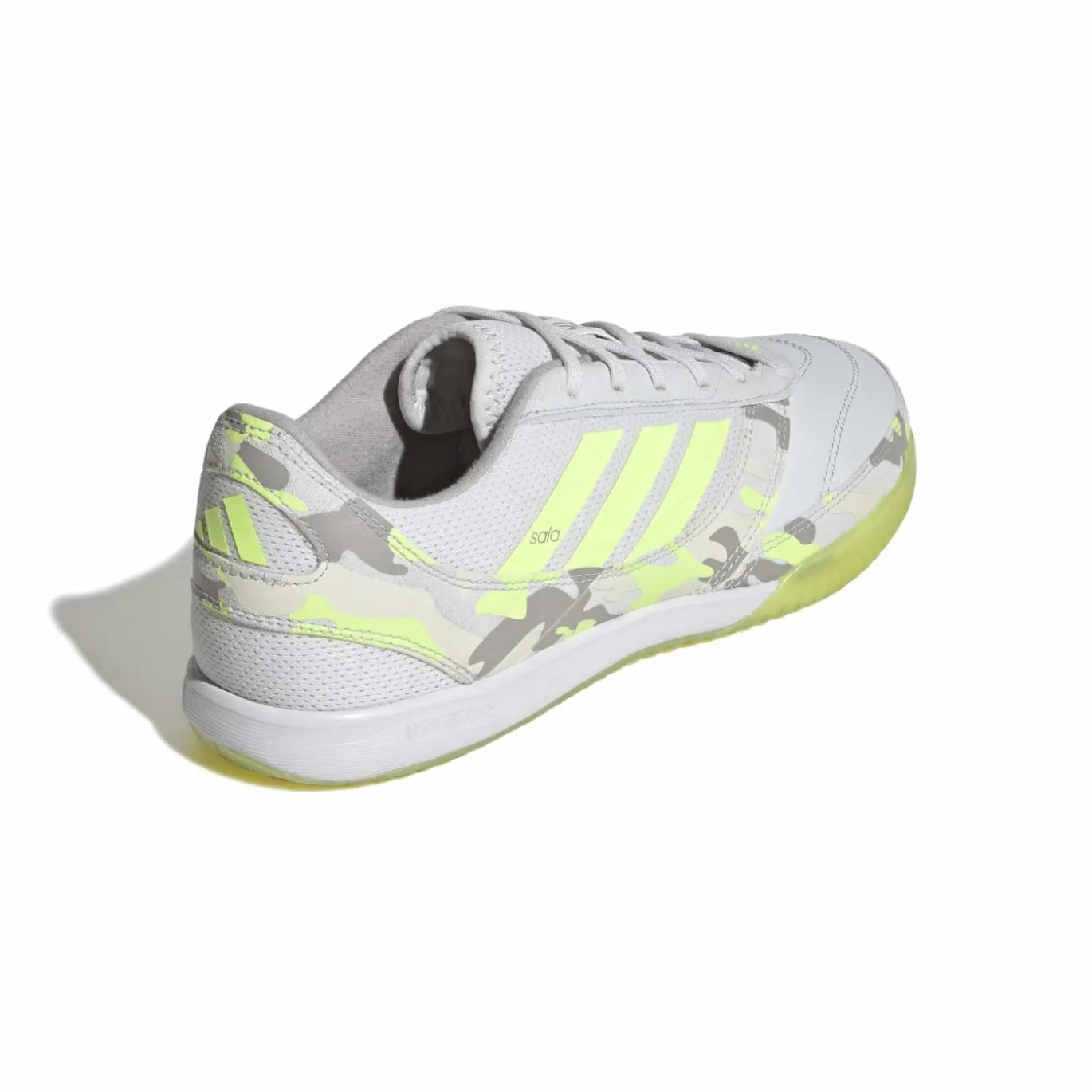 adidas Top Sala Competition II Zaalvoetbalschoenen (IN) Lichtgrijs Lichtgroen Lime