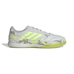 adidas Top Sala Competition II Zaalvoetbalschoenen (IN) Lichtgrijs Lichtgroen Lime