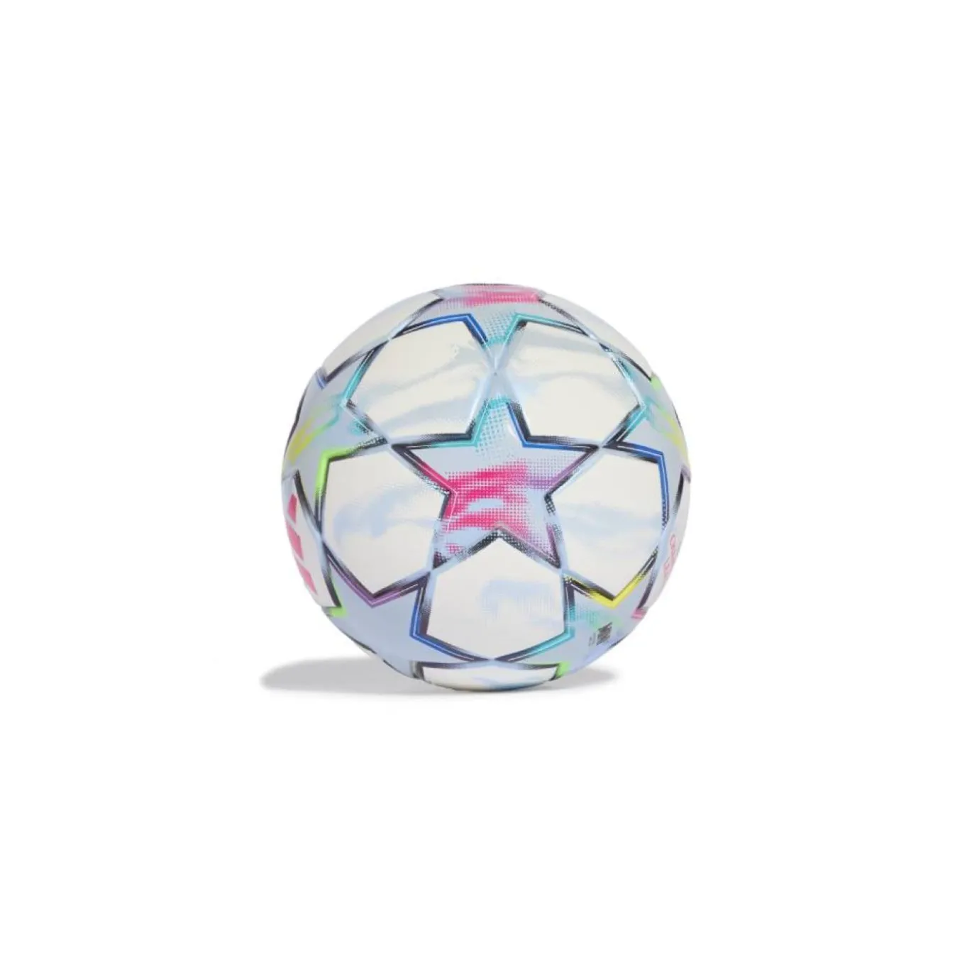 adidas UEFA Champions League Mini Voetbal Maat 1 2026-2027 Wit Roze Multicolor