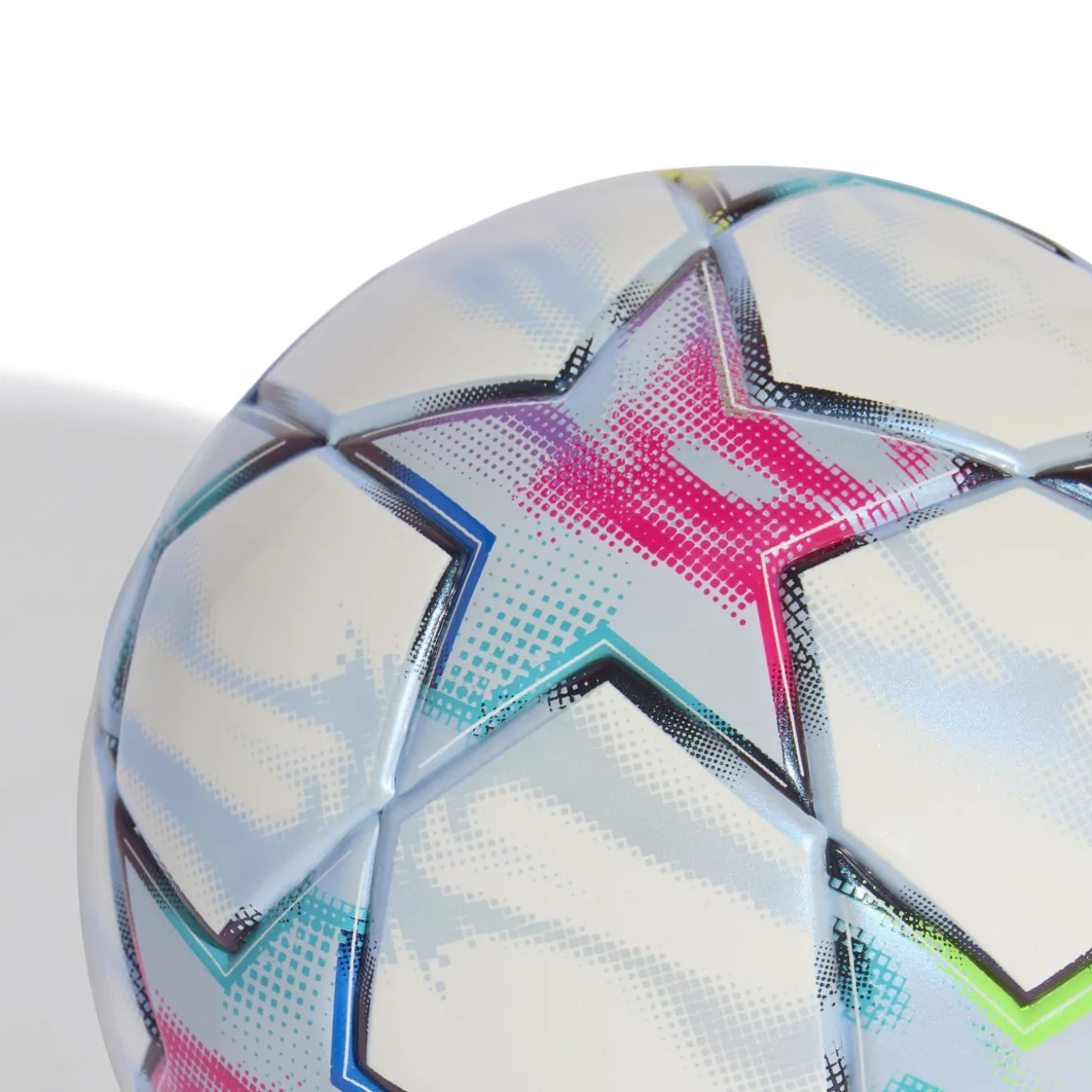 adidas UEFA Champions League Mini Voetbal Maat 1 2026-2027 Wit Roze Multicolor
