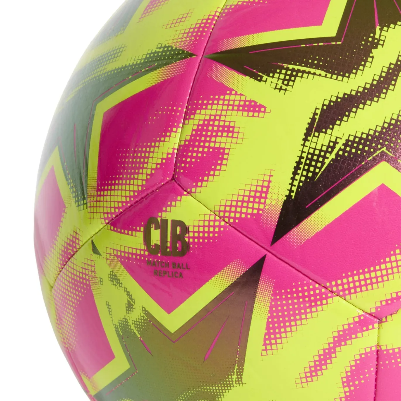 adidas UEFA Champions League Club Voetbal Maat 5 2026-2027 Roze Zwart Geel