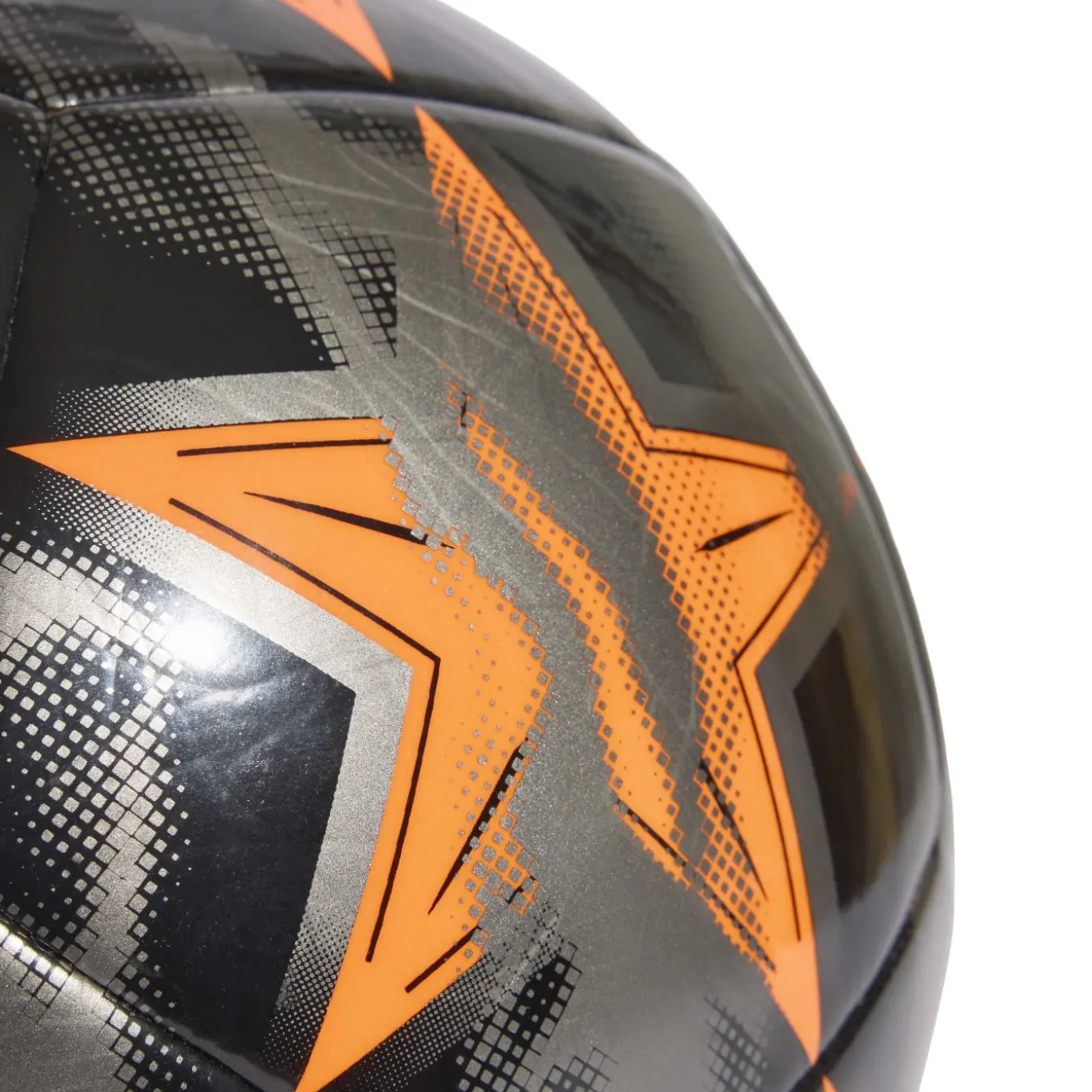 adidas UEFA Champions League Club Voetbal Maat 5 2026-2027 Zilvergrijs Zwart Oranje