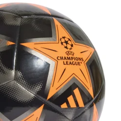 adidas UEFA Champions League Club Voetbal Maat 5 2026-2027 Zilvergrijs Zwart Oranje