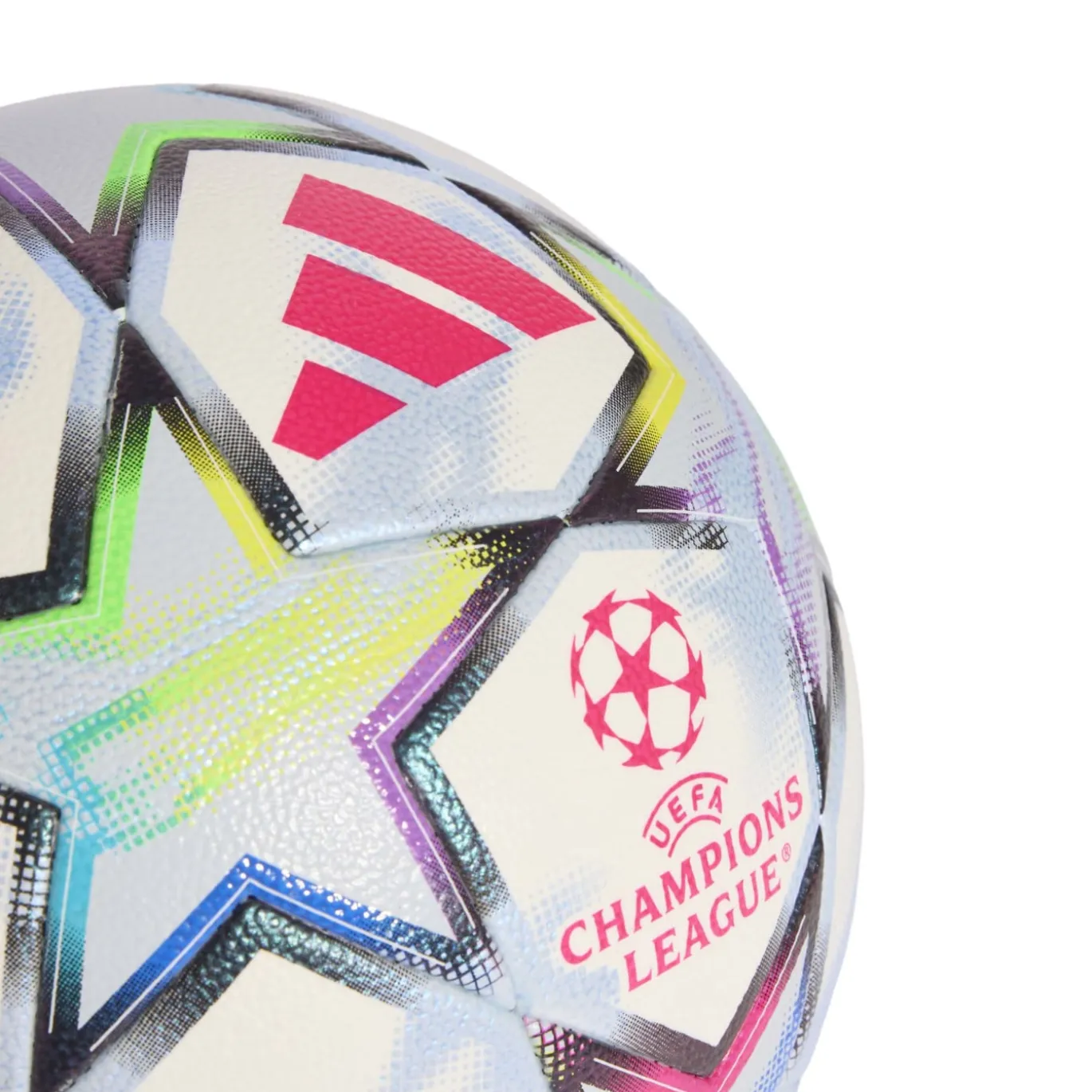 adidas UEFA Champions League Competition Voetbal Maat 5 2026-2027 Wit Roze Multicolor