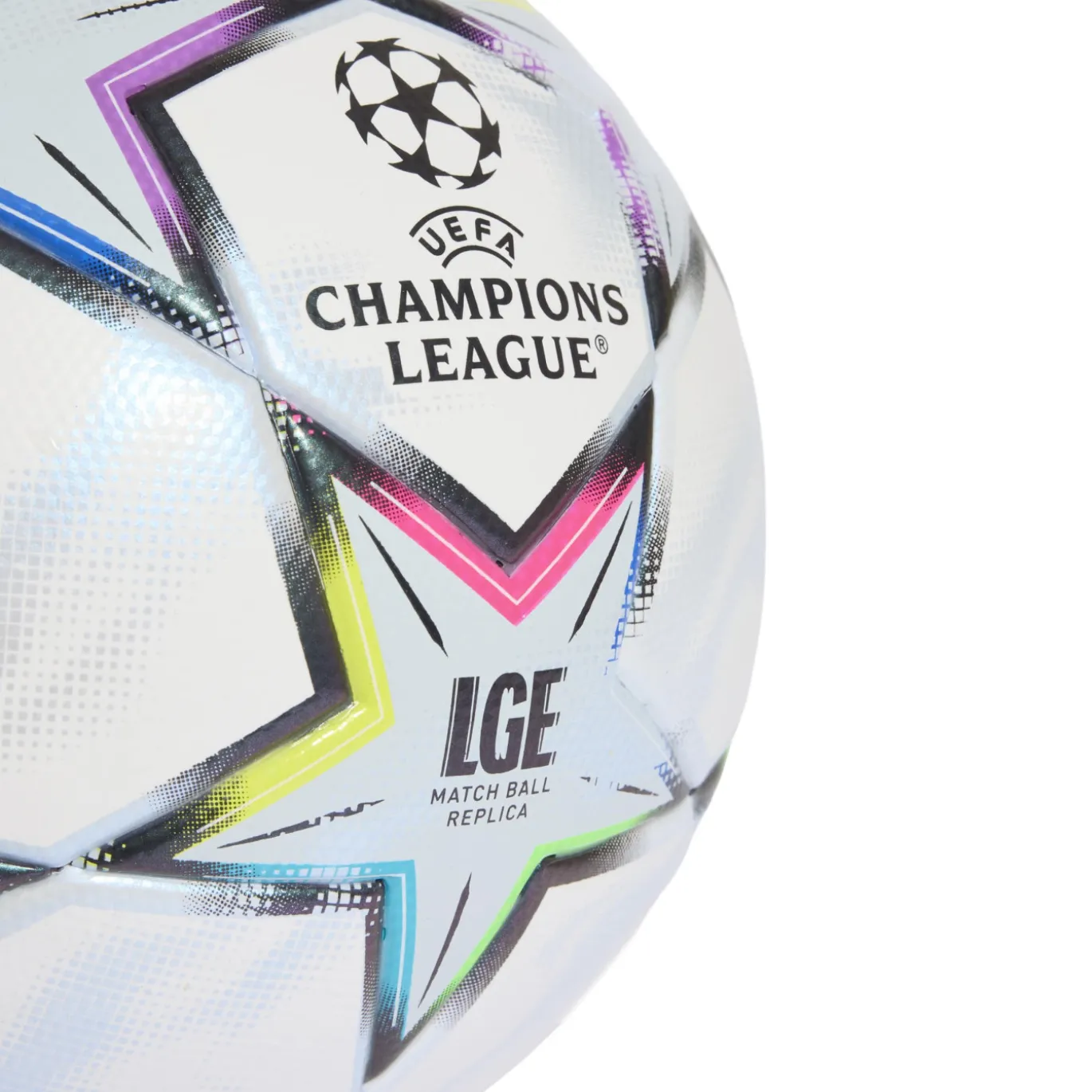 adidas UEFA Champions League League Voetbal 2026-2027 Wit Zwart Multicolor