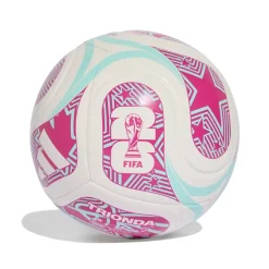 adidas WK 2026 Trionda Club Voetbal Maat 5 Wit Blauw Roze