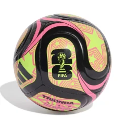 adidas WK 2026 Trionda Club Voetbal Maat 5 Zwart Geel Roze