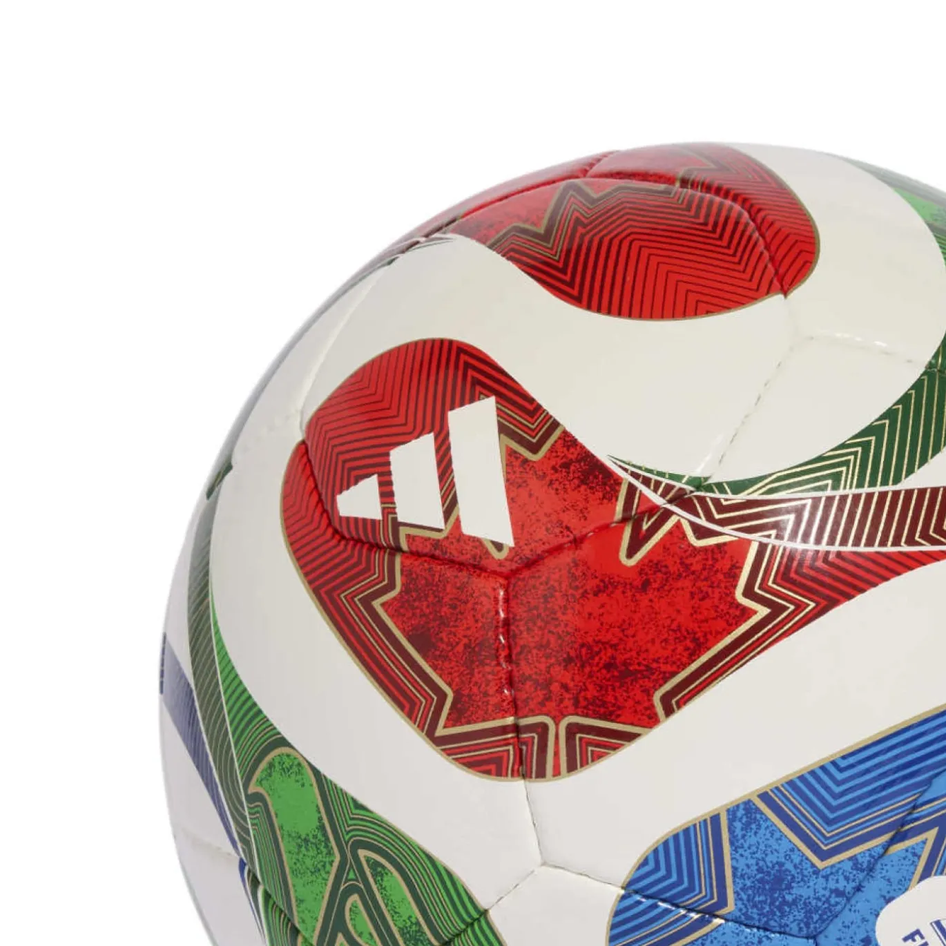 adidas WK 2026 Trionda Pro Zaalvoetbal Maat 4 Wit Blauw Rood Groen