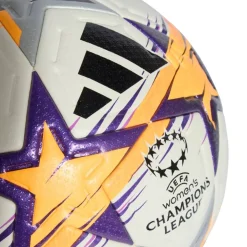 adidas Women's UEFA Champions League Pro Voetbal Maat 5 2026-2027 Wit Zwart Multicolor