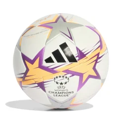 adidas Women's UEFA Champions League League Voetbal Maat 5 2026-2027 Wit Zwart Paars Oranje
