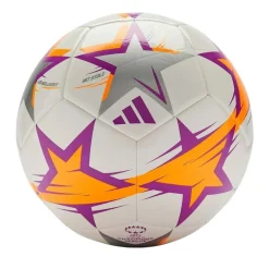 adidas Women's UEFA Champions League Club Voetbal Maat 5 2026-2027 Wit Oranje Paars