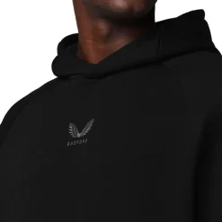 Castore Adapt Fleece Hoodie Zwart Donkergrijs