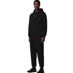 Castore Adapt Fleece Hoodie Zwart Donkergrijs