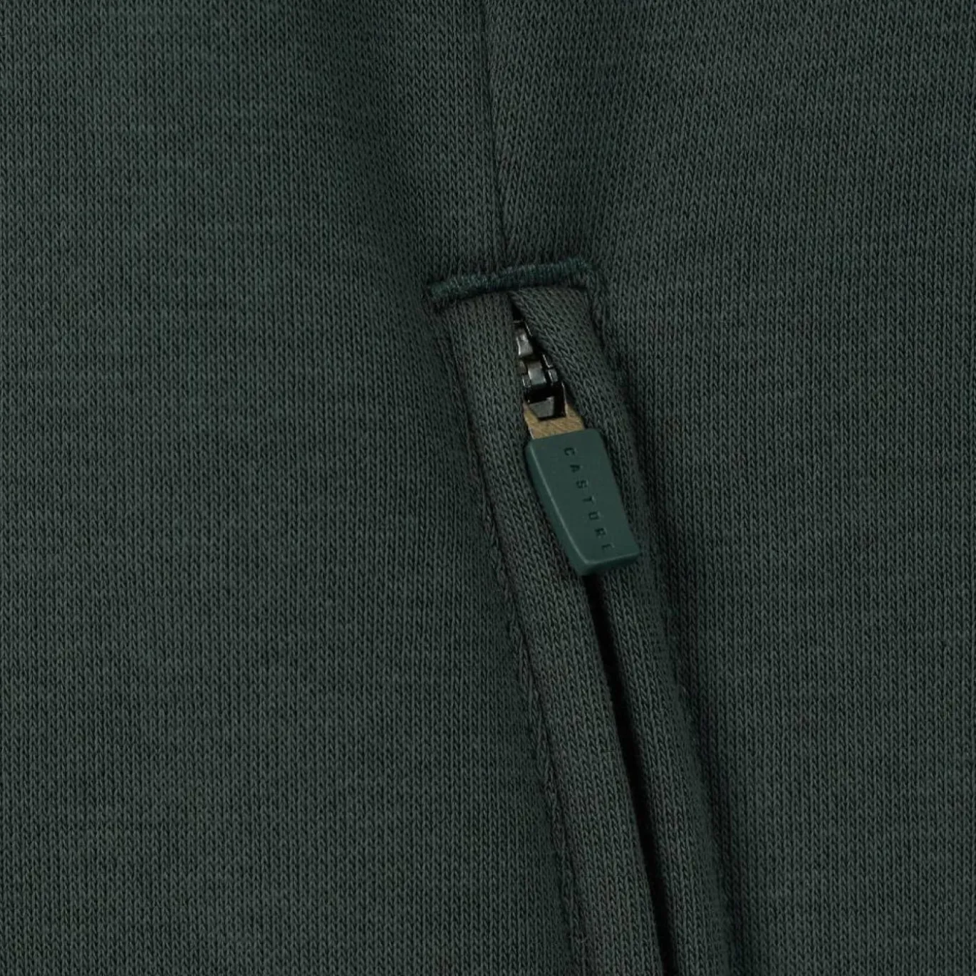 Castore Adapt Fleece Trainingspak Hooded Donkergrijs Groengrijs