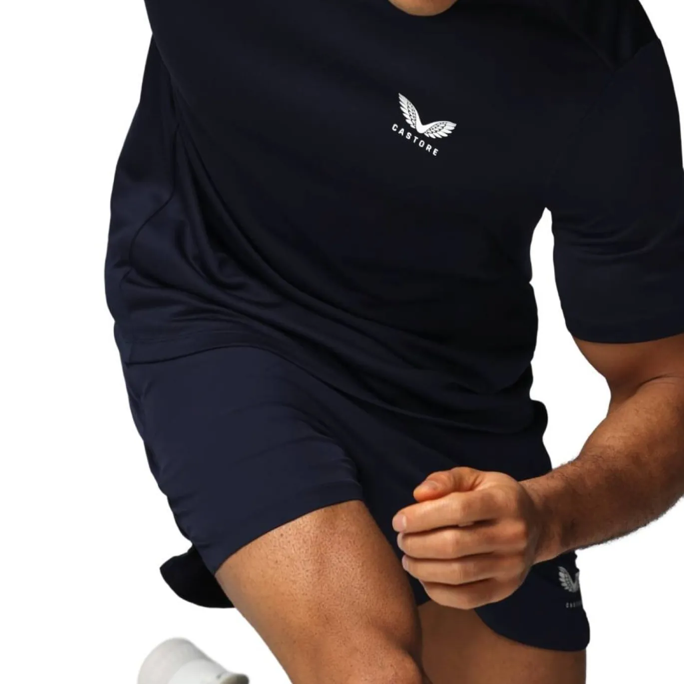 Castore Adapt Trainingsset Donkerblauw Wit