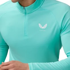 Castore Adapt Trainingstrui 1/4-Zip Lichtblauw Wit
