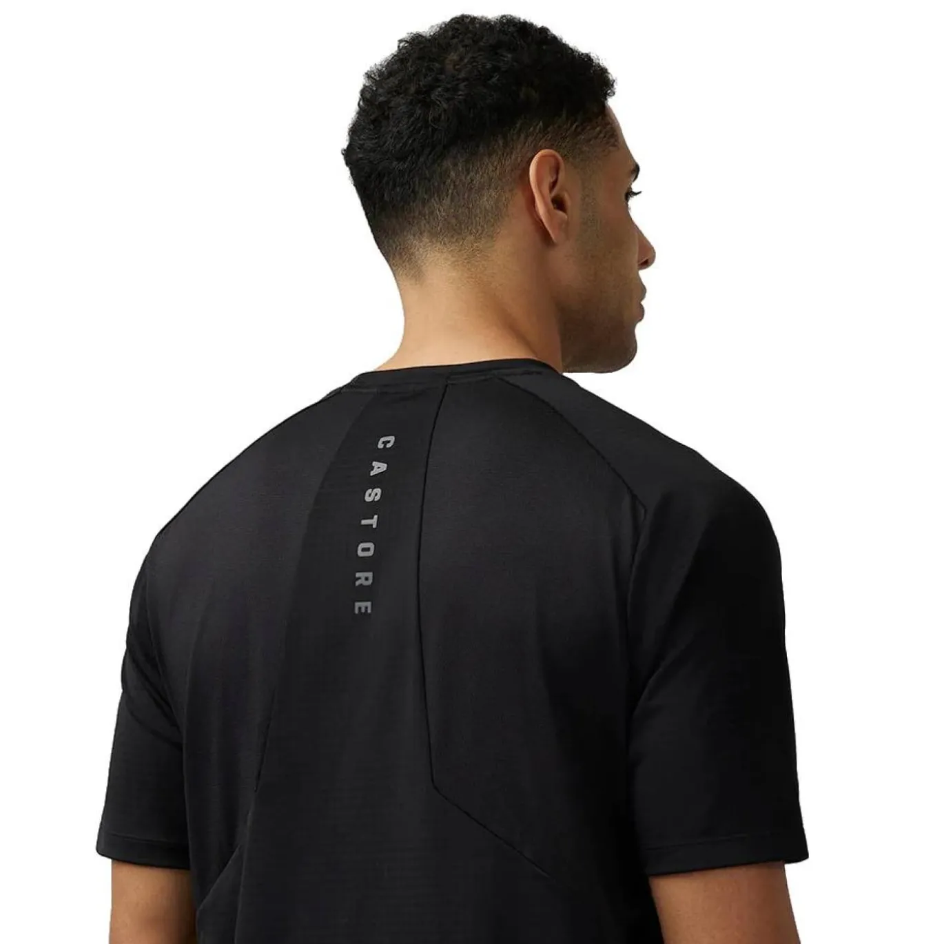 Castore Aeromesh Apex 6 Inch Zomerset Zwart Donkergrijs