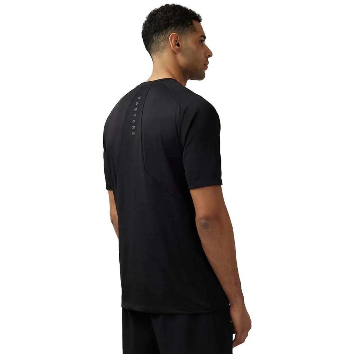 Castore Aeromesh Apex 6 Inch Zomerset Zwart Donkergrijs