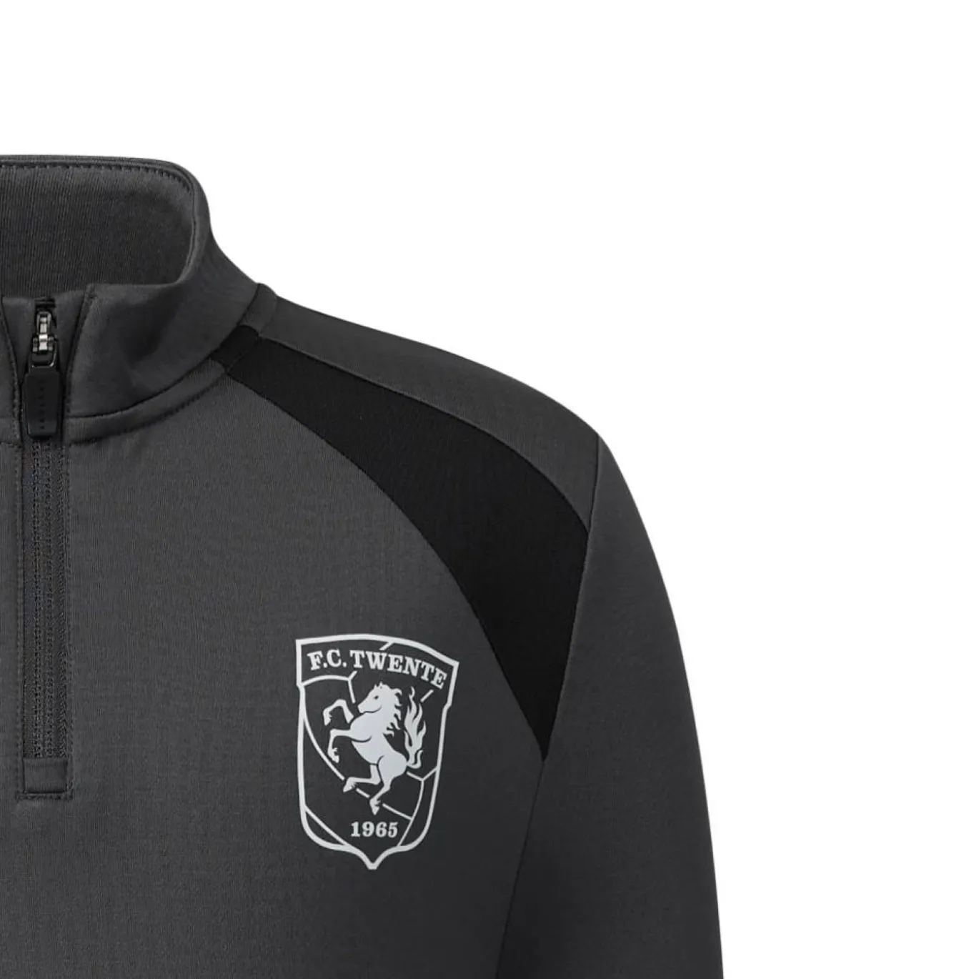 Castore FC Twente Trainingspak 1/4-Zip 2026-2027 Kids Donkergrijs Zwart