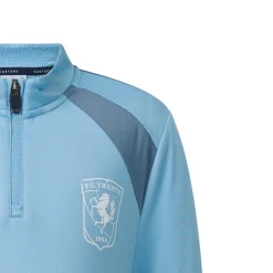 Castore FC Twente Trainingspak 1/4-Zip 2026-2027 Kids Lichtblauw Donkerblauw Donkergrijs