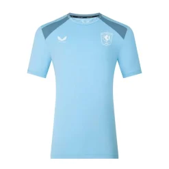 Castore FC Twente Trainingsshirt 2026-2027 Lichtblauw Donkerblauw