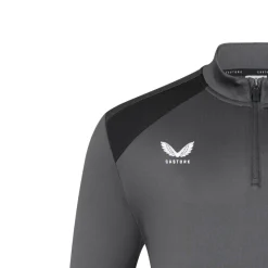 Castore FC Twente Trainingstrui 1/4-Zip 2026-2027 Donkergrijs Zwart