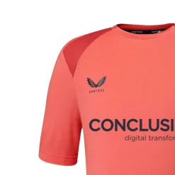 Castore FC Utrecht Trainingsset 2026-2027 Lichtrood Donkerblauw Blauw