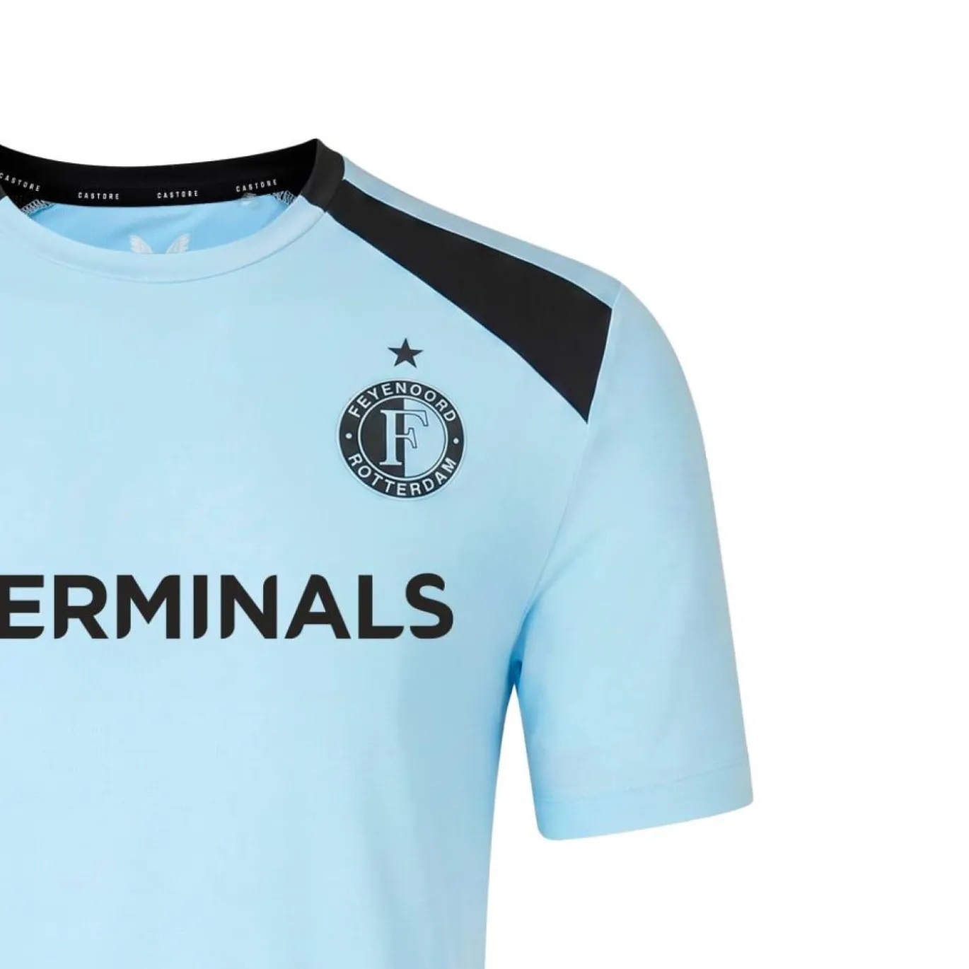 Castore Feyenoord Performance Trainingsset 2026-2027 Lichtblauw Zwart