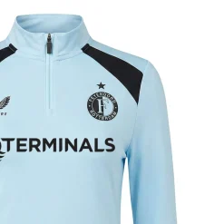 Castore Feyenoord Trainingstrui 1/4-Zip 2026-2027 Dames Lichtblauw Zwart