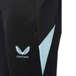 Castore Feyenoord Trainingsbroek 2026-2027 Kids Zwart Lichtblauw